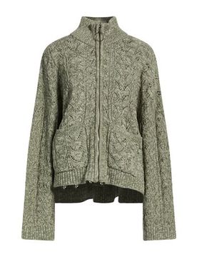 Strickjacke Damen Salbeigrün XL Damen