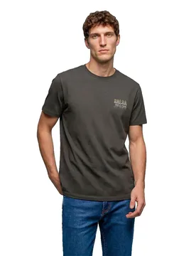 Maglietta A Maniche Corte 21012127 Green L - Salsa Jeans - FashionsVida