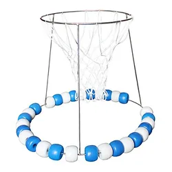 Inox Floating Basket For Pool White / Blue 52 x 40 cm unisex