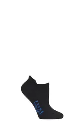 Pair Black Cool Kick Cotton Sneaker Socks Ladies 5.5-7 Ladies - - Black - Size: Small
