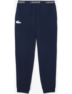 Joggers confort de polar con logo en la cintura de hombre - Lacoste - FashionsVida