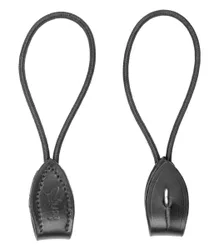 Pelhamriemen, Leder, 13,5cm schwarz