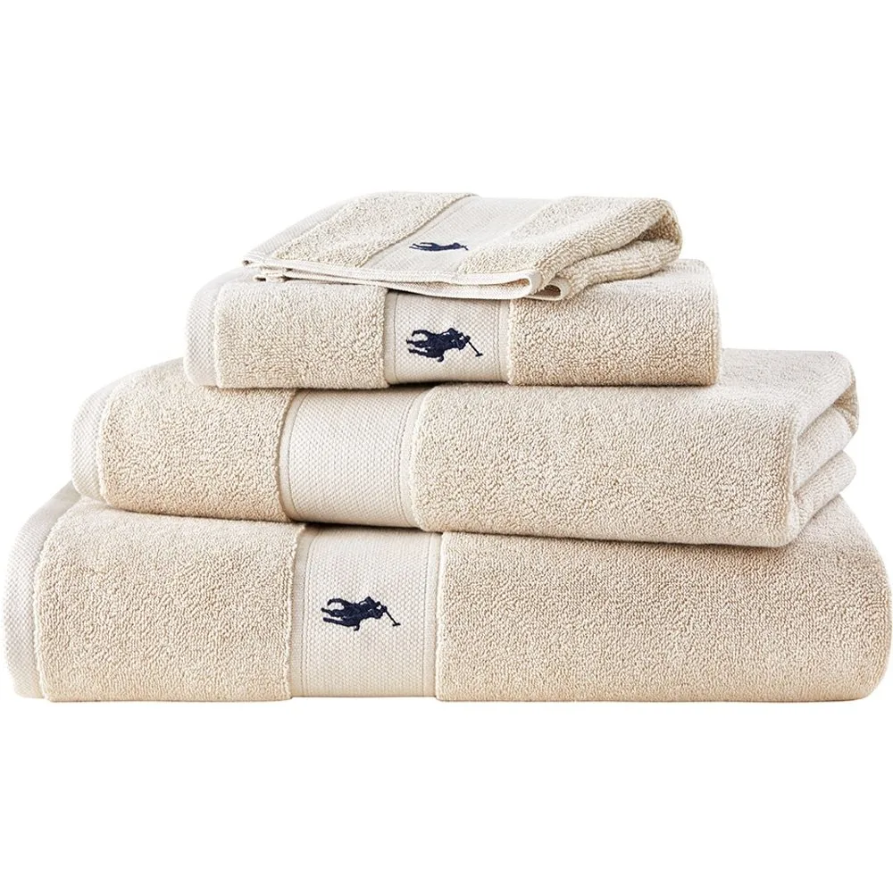 Toalla de baño algodón 600 gr-m² Polo Player - Ralph Lauren Home - FashionsVida