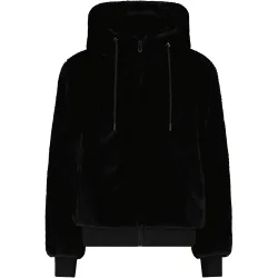 Woman jacket fix hood chaqueta outdoor mujer Negro (36)