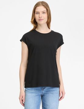 T-Shirt - Diona A - XS bis S - für Damen - Größe XS - schwarz - Frauen - female