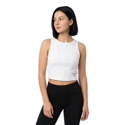 T-shirt Sans Manches X Hyrox Rib Crop White S