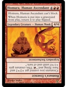 Homura, Human Ascendant (foil) Saviors of Kamigawa - Magic: The Gathering - FashionsVida