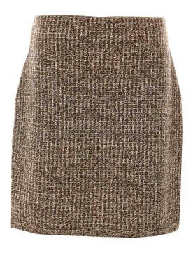 Gonna Fabiana Filppi in tweed beige