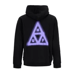 Felpa Cappuccio Zip Uomo Horus Full Zip Hoodie Black