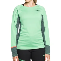 Sardala camiseta montaña manga larga mujer Verde (L)
