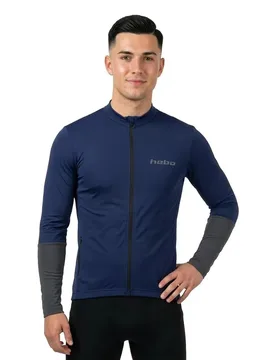Maglia A Maniche Lunghe Volts Blue - hebo - FashionsVida