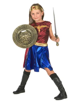 Amazonekriegerin Kostüm für Mädchen - female - KARNEVAL-MEGASTORE - FashionsVida