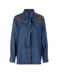 Marc Cain Camicia di jeans blu 42