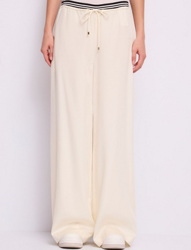 Pantalone con coulisse donna tofu