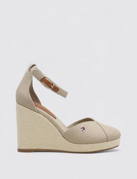 FLAG HIGH WEDGE ESPAD CLOSED TOE