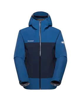 Veste de randonnées Crag 2,5L à capuche bleu L - Mammut - FashionsVida