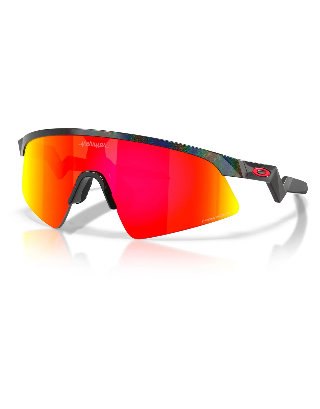 Sonnenbrillen – Kinder – Resistor Sweep Resistor Sweep Dark Galaxy/Prizm Ruby Rot - Oakley - FashionsVida