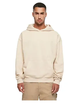 Felpa Con Cappuccio Ultra Heavy Cotton Box Sand L