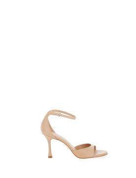 Sandali con tacco ROSA CARNE 36