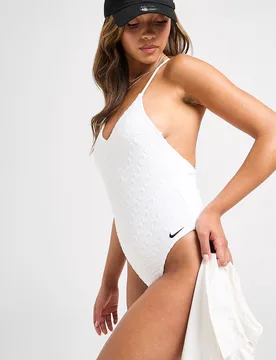 Womens Costume Intero Terry - Bianco, bianco bianco Donna taglia L - Nike - FashionsVida