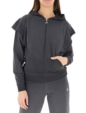 Felpa con cappuccio GRIGIO SCURO M