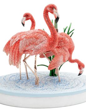 Crystal Myriad Flamingos Unisex OS
