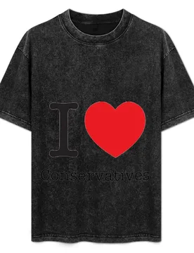 I LOVE Conservatives T-Shirt - Aliexpress - FashionsVida