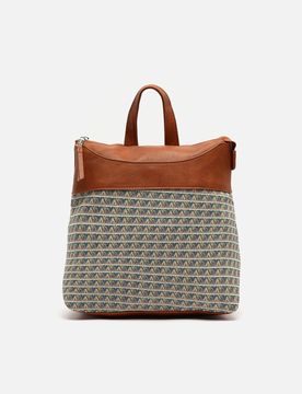 Kusi mochila con estampado jacquard ED