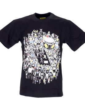 Maglietta Uomo World Basketball Game Tee X Smiley Black