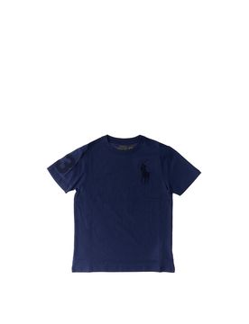 T-shirt girocollo POLO BOYS BLU AVIO XL
