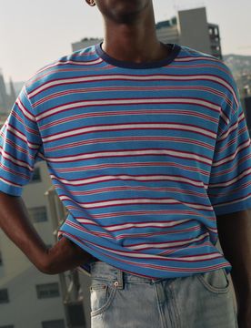 Maglietta In Maglia A Righe