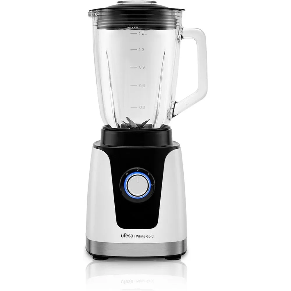 Batidora de vaso White Gold 1.5L 1500W - Ufesa - FashionsVida