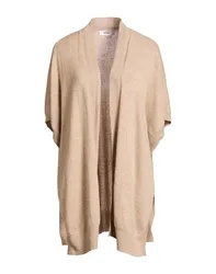 Strickjacke Damen Sand ONESIZE Damen