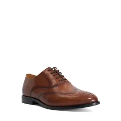 Mens Shaay Wf - Lace-Up Leather Brogues - Tan - Size Uk 6