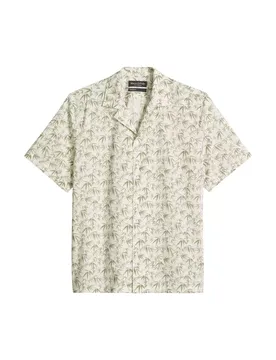 XXL Woven Shirts Shortsleeve male