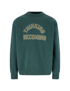 Style Contrast Detail Sweatshirt for Unisex