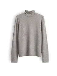 Rollkragenpullover KIROSIE SOFT hellgrau 38 damen