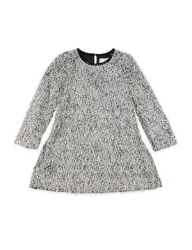 Vestido para niña Chica Plata 6 Chica - Monnalisa - FashionsVida