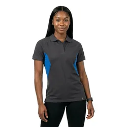 Polo à Manches Courtes Accelerate 18393 Dark Navy / Azure Blue 5XL