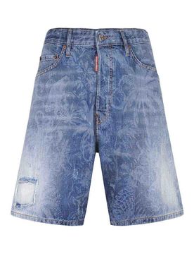 Bermuda Realizzati In Denim
