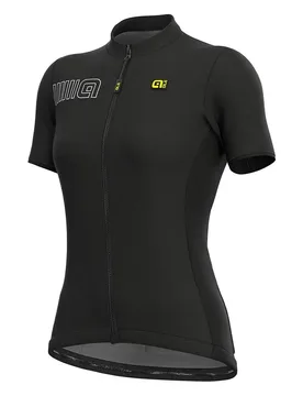 Maglia A Maniche Corte Solid Color Block Black - Ale - FashionsVida