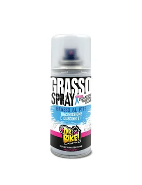 Grasso spray per catena e parti in movimento 200 ml SPRAY PTFE - DR BIKE - FashionsVida