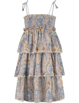 Kids Tiered Ruffled Dress