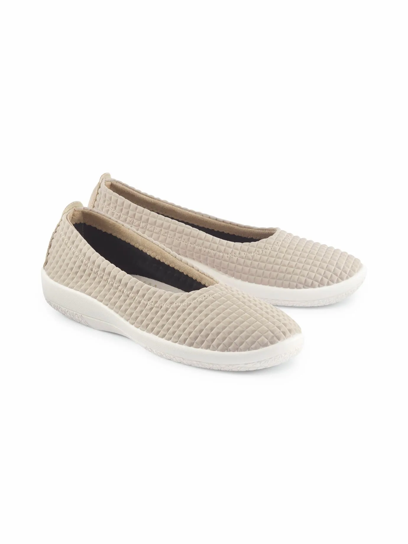 Hallux-Softslipper Sommerfrisch - Beige - female - Size: 36 - Avena - FashionsVida