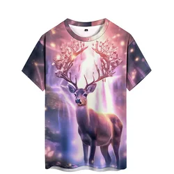 Theme Clothing Men's 3D Printed Short Sleeve T-Shirt - High-Quality Printing