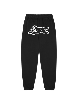 Running Dog Sweatpants - Black