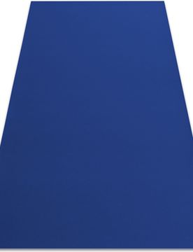 Teppiche Teppich Antirutsch Rumba 1349 Einfarbig Kobalt 80x200 Cm 80x200 Cm