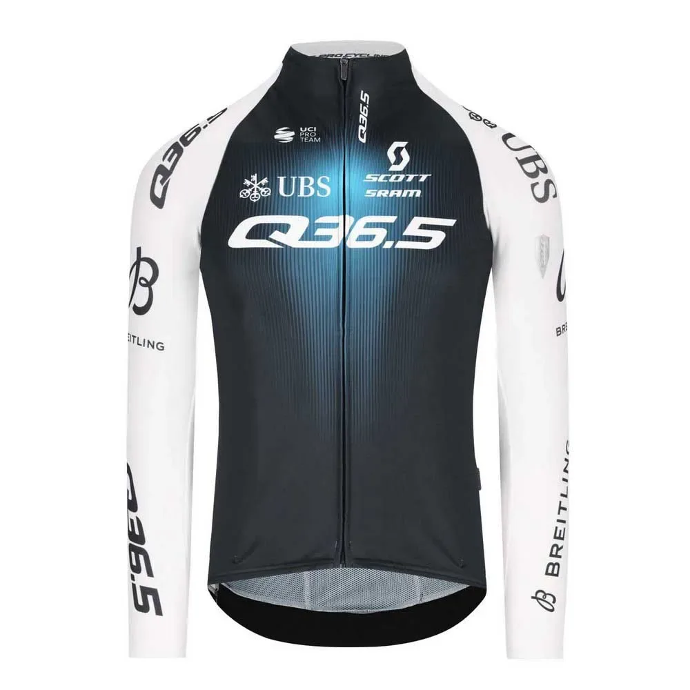 Maglia A Maniche Lunghe Pro Cycling Team Multicolor - Q36.5 - FashionsVida