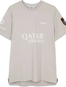Sponsors At10 Short Sleeve T-shirt Grey M - Nox - FashionsVida