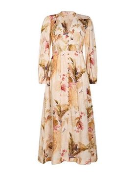 Vestido largo Mujer Melocotón 0,00 Mujer